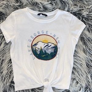 Abercrombie & Fitch Lake George, NY Crop Top
